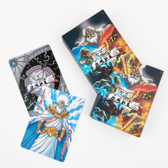 Tarjetas coleccionables personalizadas de los juegos de cartas elegidos del destino.