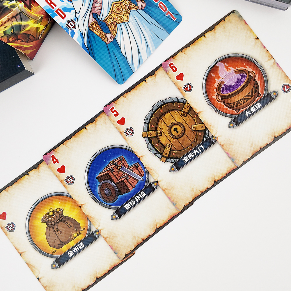 Tarjetas coleccionables personalizadas de los juegos de cartas elegidos del destino.