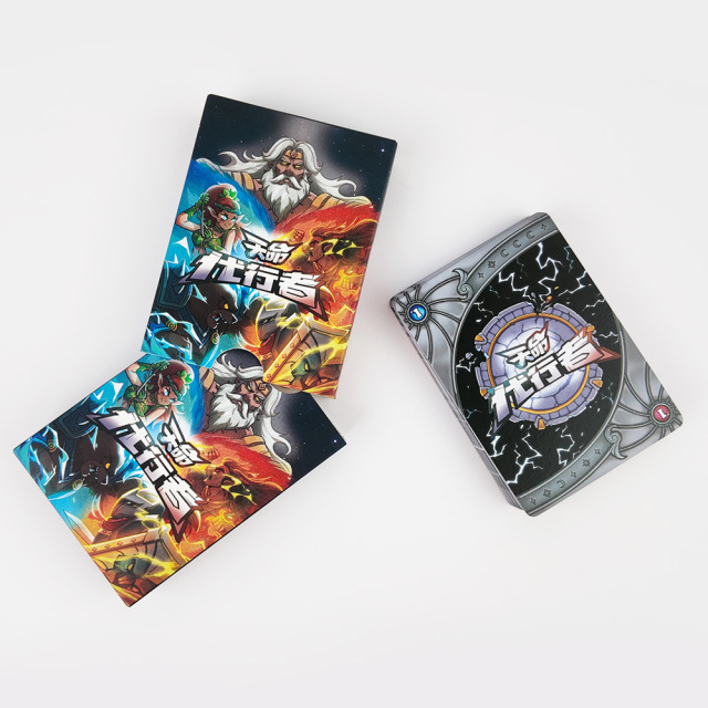 Tarjetas coleccionables personalizadas de los juegos de cartas elegidos del destino.