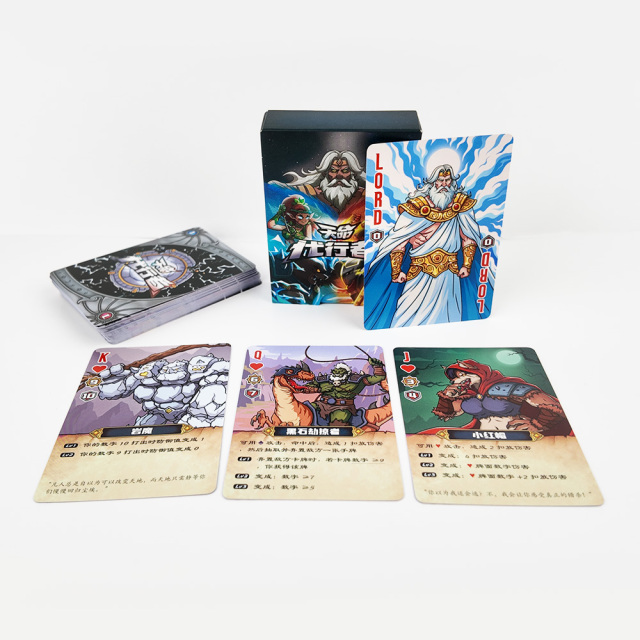 Tarjetas coleccionables personalizadas de los juegos de cartas elegidos del destino.