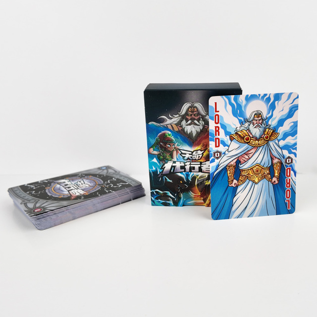 Tarjetas coleccionables personalizadas de los juegos de cartas elegidos del destino.