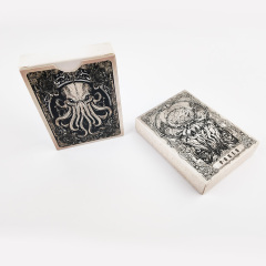 Carte da poker Premium Octopus Illustration | Mazzo di carte da gioco illustrato unico per collezionisti