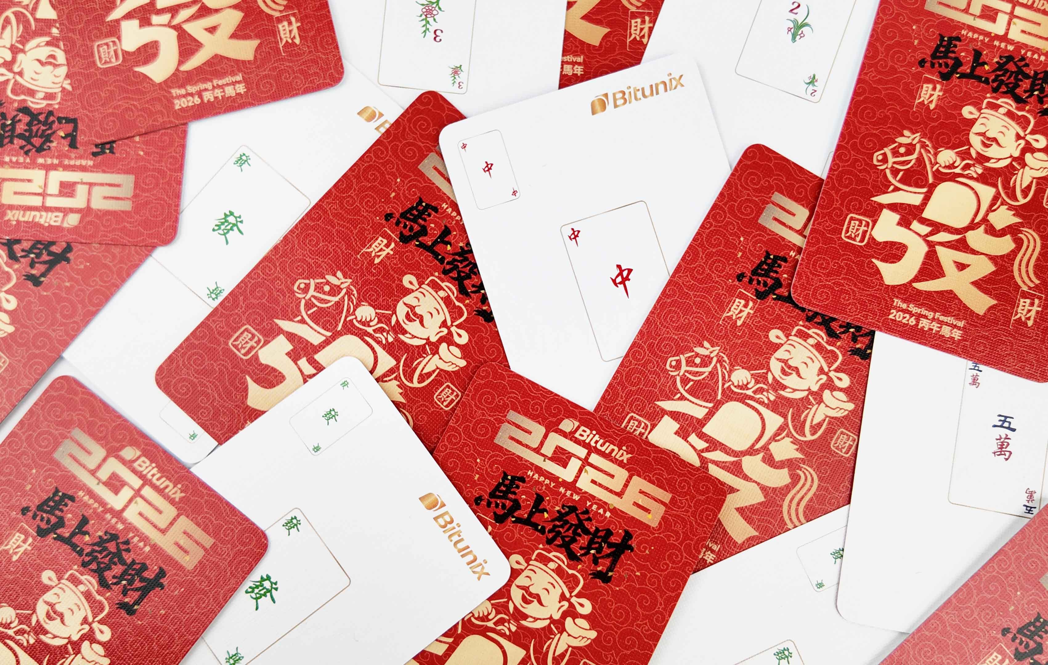 Serie 67 di carte da poker Lucky Fortune Mahjong stampate personalizzate 2026