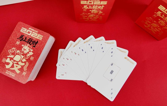 Serie 67 di carte da poker Lucky Fortune Mahjong stampate personalizzate 2026