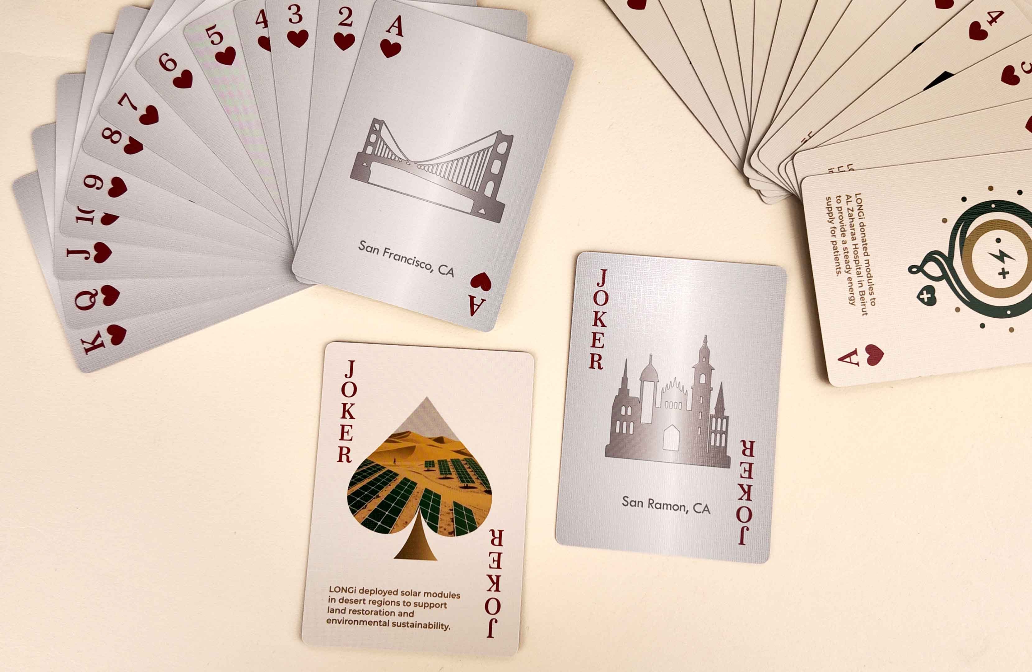 52 Series Custom Printed Poker Gift Box Set