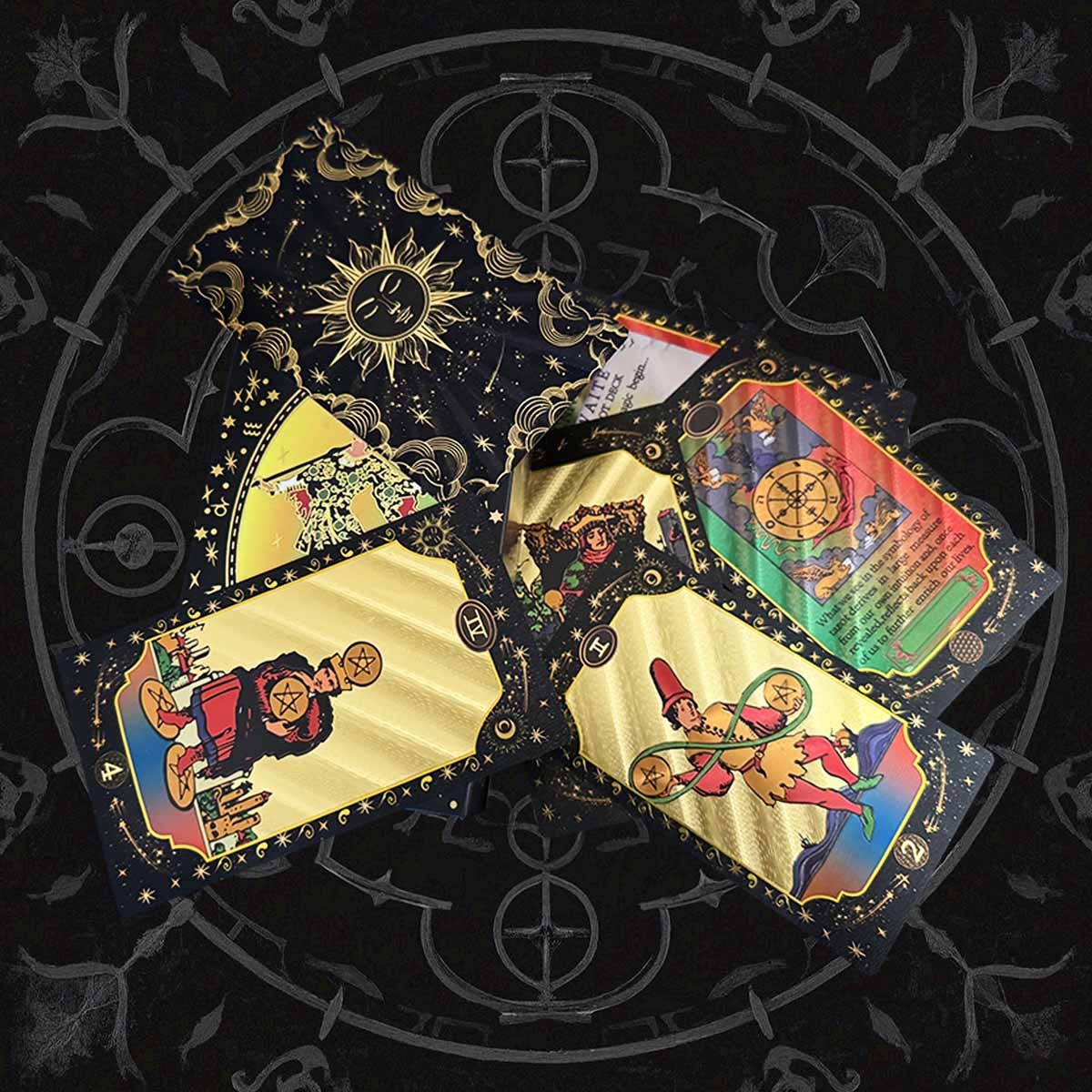 Cartes de tarot imprimées personnalisées