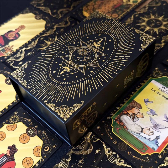 Cartes de tarot imprimées personnalisées