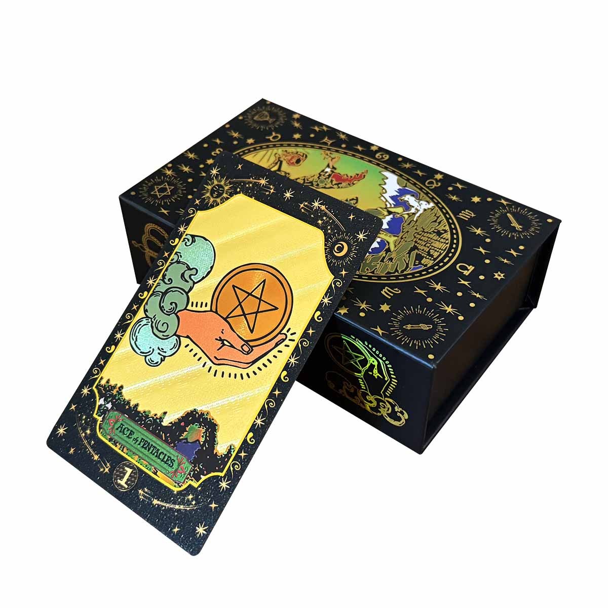 Cartes de tarot imprimées personnalisées