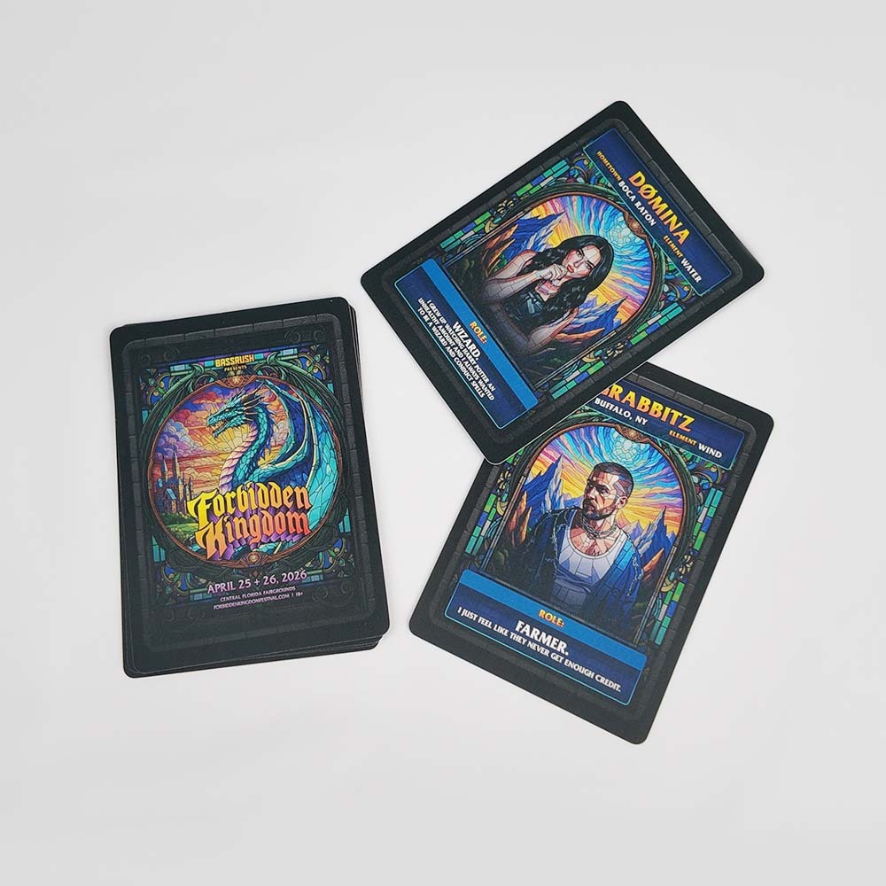 بطاقات تداول الفنانين ذات الإصدار المحدود المخصص — مجموعة Forbidden Kingdom القابلة للتجميع، Thriwa Poker، بطاقات تداول الفنانين ذات الإصدار المحدود المخصصة — مجموعة Forbidden Kingdom القابلة للتجميع