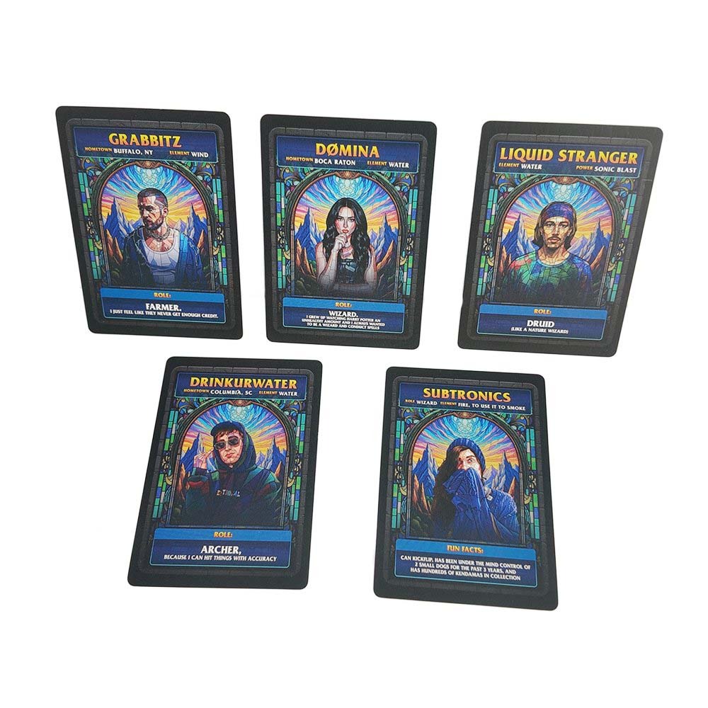 بطاقات تداول الفنانين ذات الإصدار المحدود المخصص — مجموعة Forbidden Kingdom القابلة للتجميع، Thriwa Poker، بطاقات تداول الفنانين ذات الإصدار المحدود المخصصة — مجموعة Forbidden Kingdom القابلة للتجميع