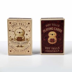 Custom DOT TELLS Playing Cards | Single-Deck Cute Cartoon Bird Poker for Café, Bar, and Private Label | THRIWA OEM,Thriwa Poker ,Custom DOT TELLS Playing Cards | Single-Deck Cute Cartoon Bird Poker for Café, Bar, and Private Label | THRIWA OEM
