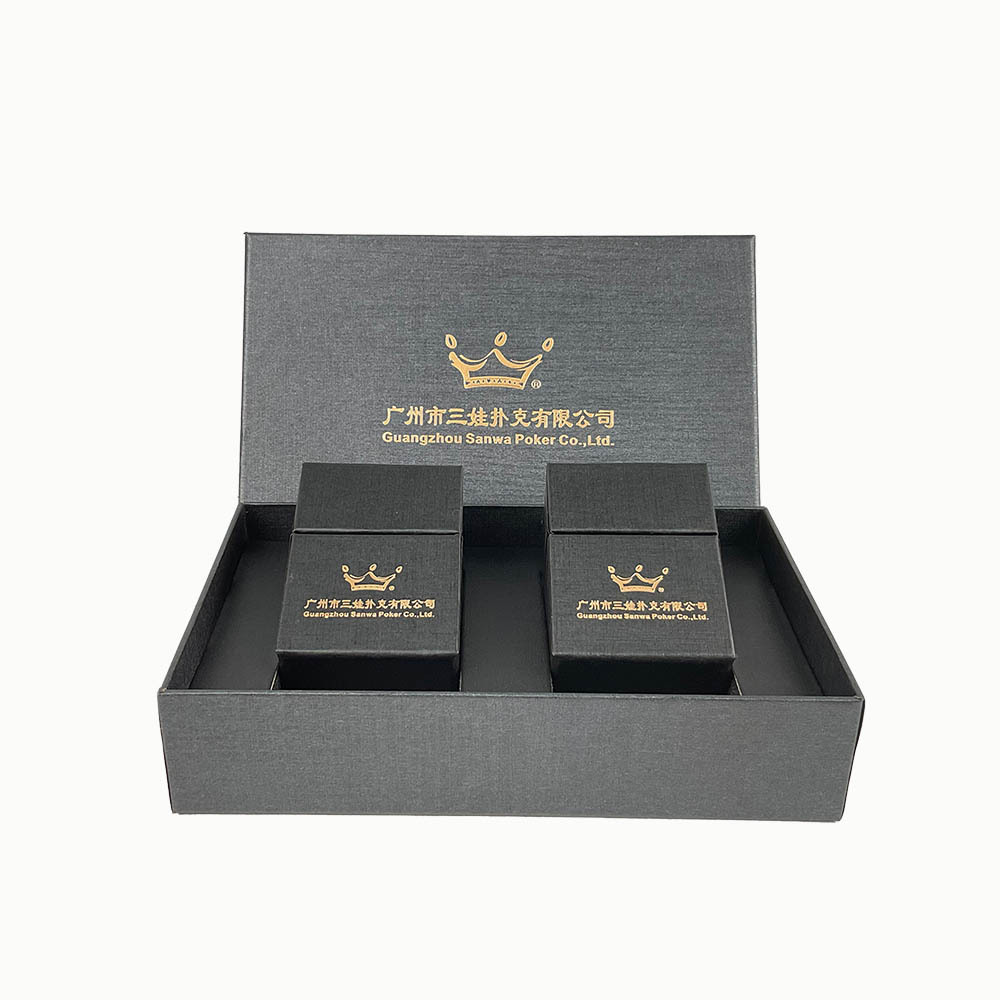 Custom Double-Deck Playing Cards Gift Box Set - Two Personalized Decks in Premium Two-Piece Flip-Top Rigid Box for Corporate Gifts, Retail and OEM Branding,Thriwa Poker ,Custom Double-Deck Playing Cards Gift Box Set - Two Personalized Decks in Premium Two-Piece Flip-Top Rigid Box for Corporate Gifts, Retail and OEM Branding