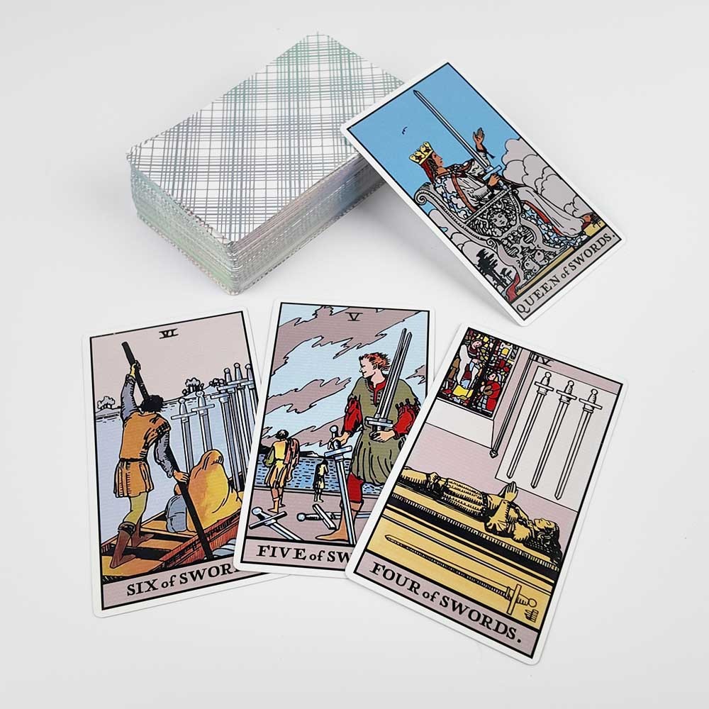 Holographic Gilded Edge Tarot Cards,Thriwa Poker ,Holographic Gilded Edge Tarot Cards