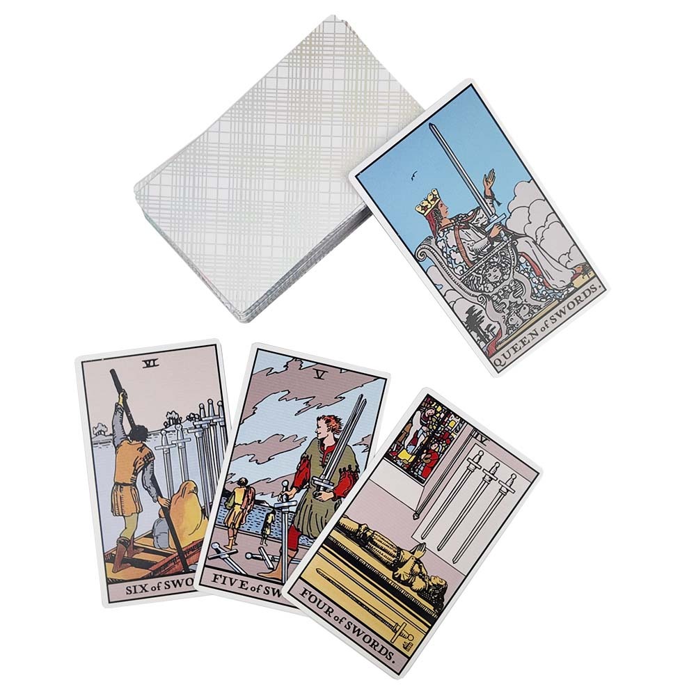 Holographic Gilded Edge Tarot Cards,Thriwa Poker ,Holographic Gilded Edge Tarot Cards
