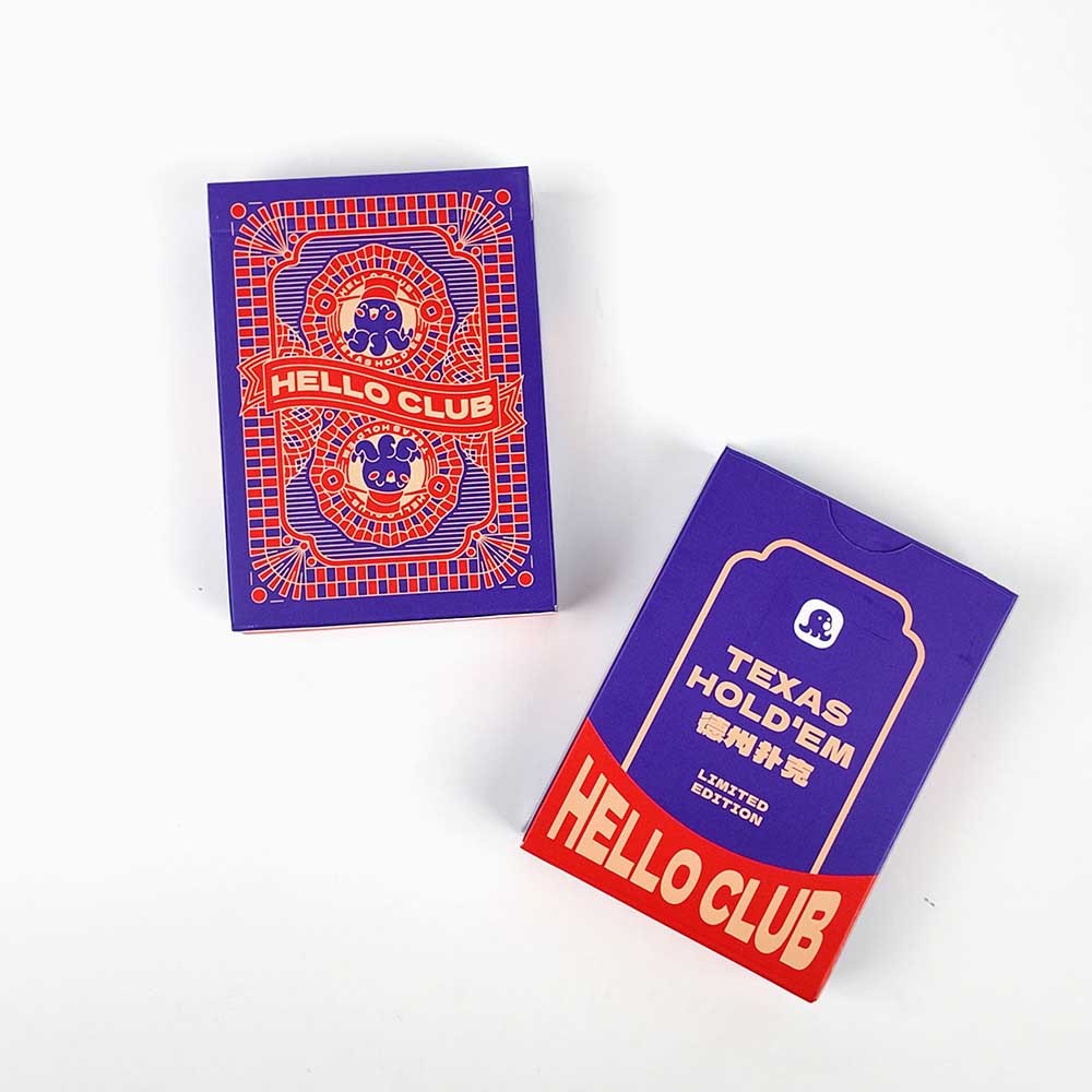 Custom Texas Hold’em Poker Cards with Printed Tuck Box,Thriwa Poker ,Custom Texas Hold’em Poker Cards & Boxes | THRIWA