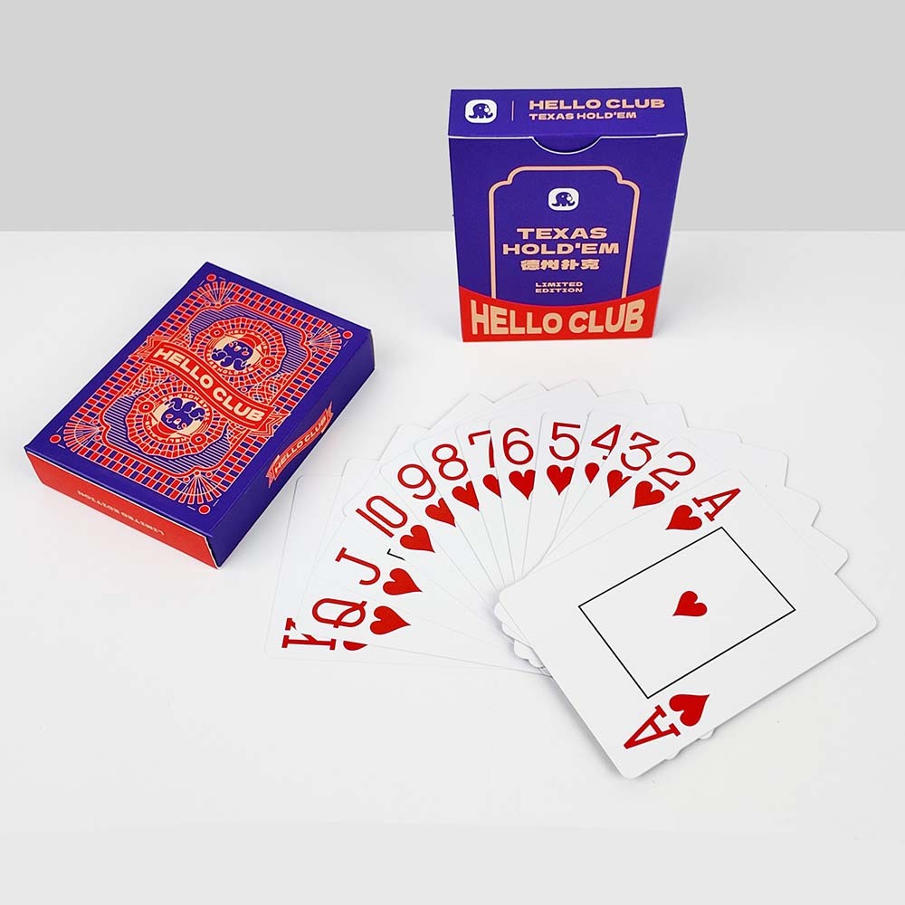Custom Texas Hold’em Poker Cards with Printed Tuck Box,Thriwa Poker ,Custom Texas Hold’em Poker Cards & Boxes | THRIWA