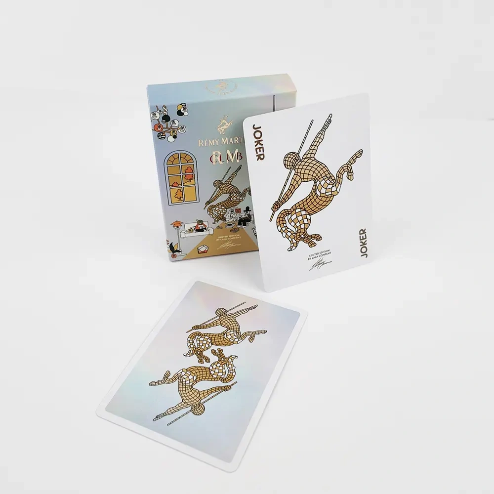 RÉMY MARTIN Co-Branded Limited-Edition Custom Playing Cards,Thriwa Poker ,RÉMY MARTIN Limited-Edition Custom Playing Cards | THRIWA