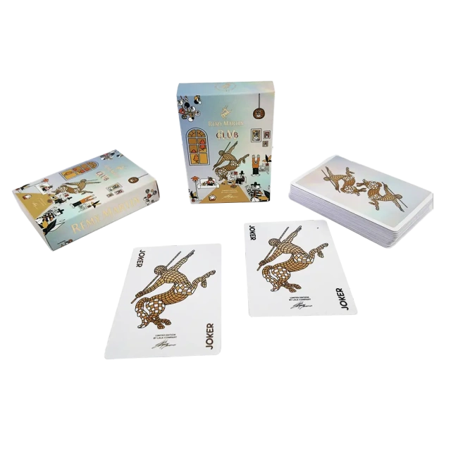 RÉMY MARTIN Co-Branded Limited-Edition Custom Playing Cards,Thriwa Poker ,RÉMY MARTIN Limited-Edition Custom Playing Cards | THRIWA