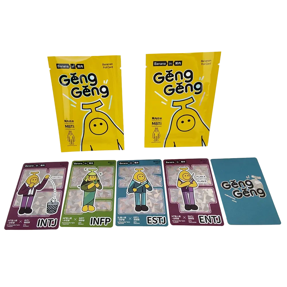 Custom Holographic Trading Cards with Foil Blind Packs,Thriwa Poker ,Custom Holographic Trading Cards with Foil Blind Packs