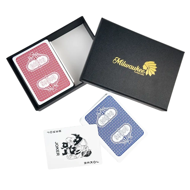 Deluxe Double Deck Custom Playing Card Gift Set,Thriwa Poker ,Deluxe Double Deck Custom Playing Card Gift Set