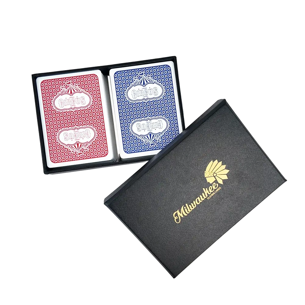 Deluxe Double Deck Custom Playing Card Gift Set,Thriwa Poker ,Deluxe Double Deck Custom Playing Card Gift Set