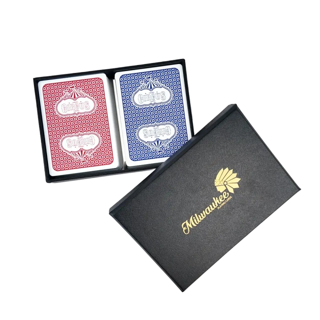 Deluxe Double Deck Custom Playing Card Gift Set,Thriwa Poker ,Deluxe Double Deck Custom Playing Card Gift Set