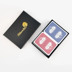 Deluxe Double Deck Custom Playing Card Gift Set,Thriwa Poker ,Deluxe Double Deck Custom Playing Card Gift Set