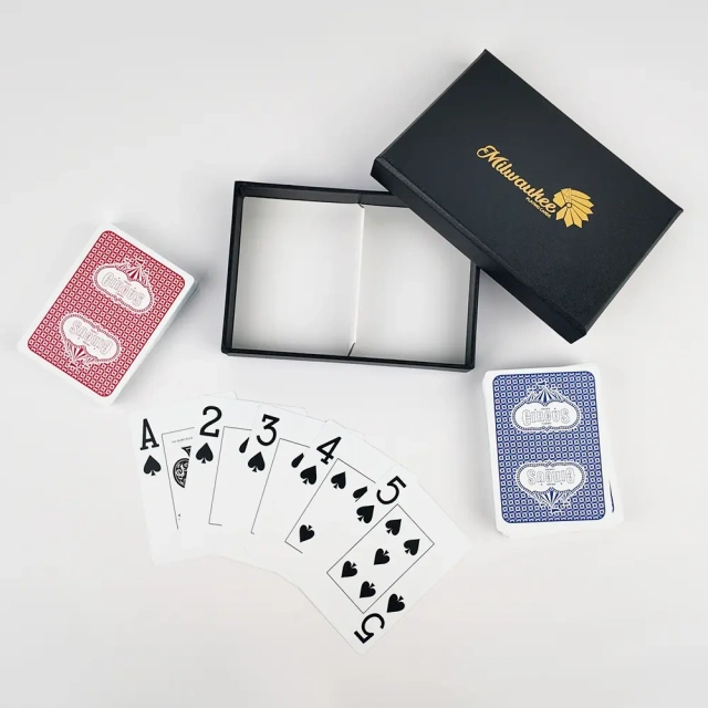 Deluxe Double Deck Custom Playing Card Gift Set,Thriwa Poker ,Deluxe Double Deck Custom Playing Card Gift Set
