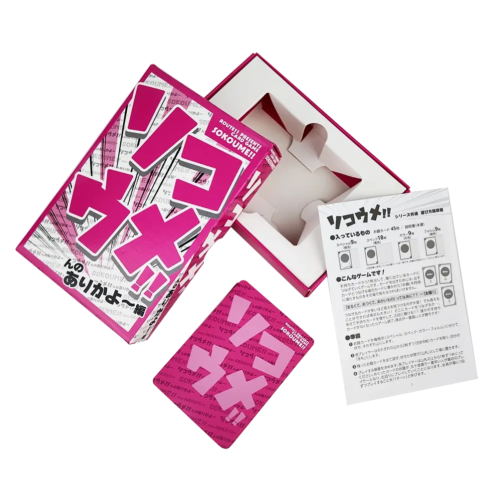 Custom Japanese Word Association Card Game Printing,Thriwa Poker ,Custom Japanese Word Association Card Game Printing