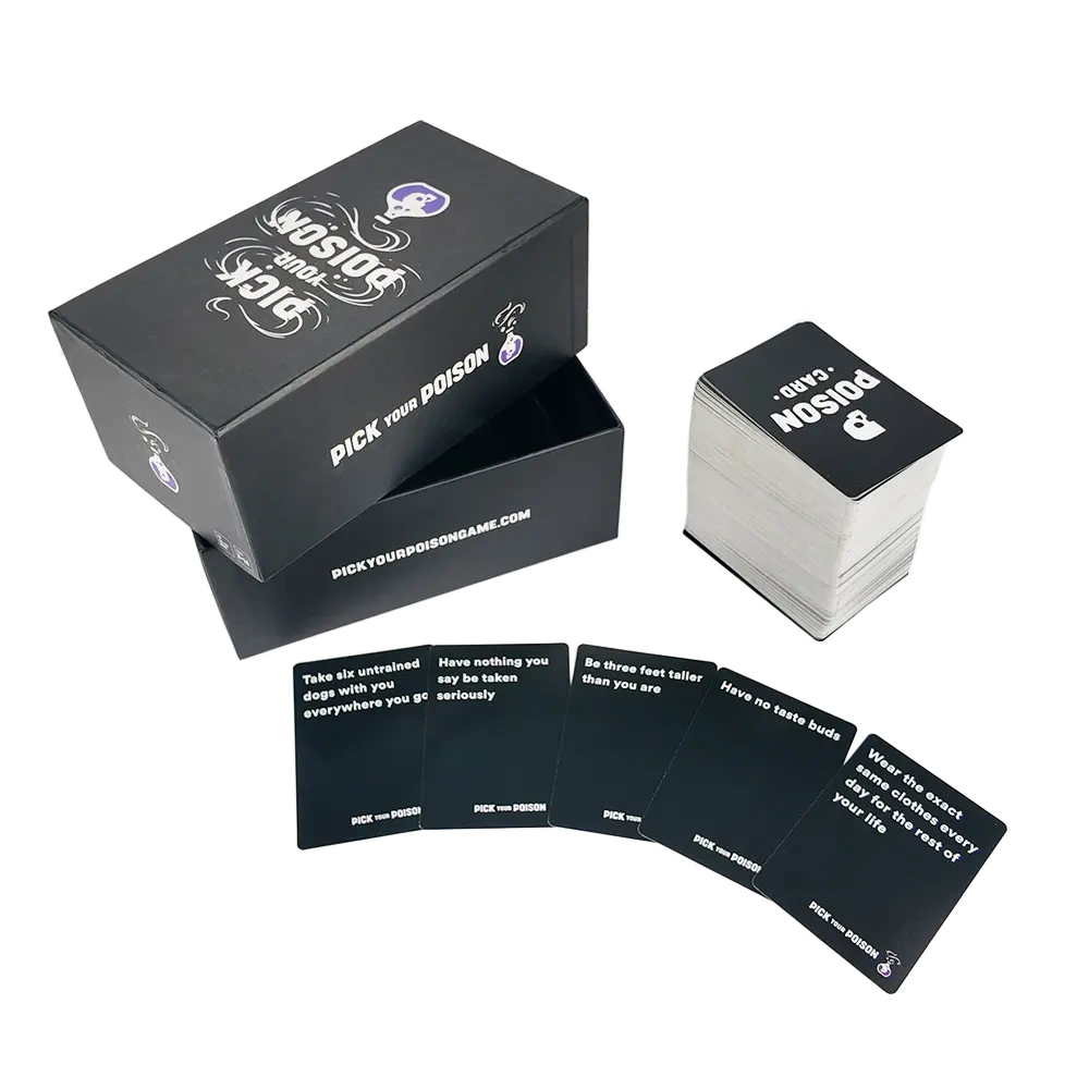 Custom Large-Capacity Party Card Game Printing with Rigid Box,Thriwa Poker ,Custom Party Card Game Printing with Rigid Box | THRIWA