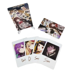 Conjunto personalizado de 19 cartões fotográficos em PVC estilo Polaroid