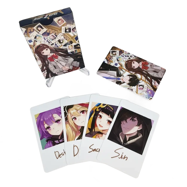 Conjunto personalizado de 19 cartões fotográficos em PVC estilo Polaroid