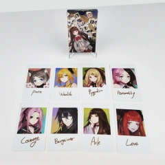 Cartões fotográficos em PVC com caixa C1S impressa de 300 g/m²
