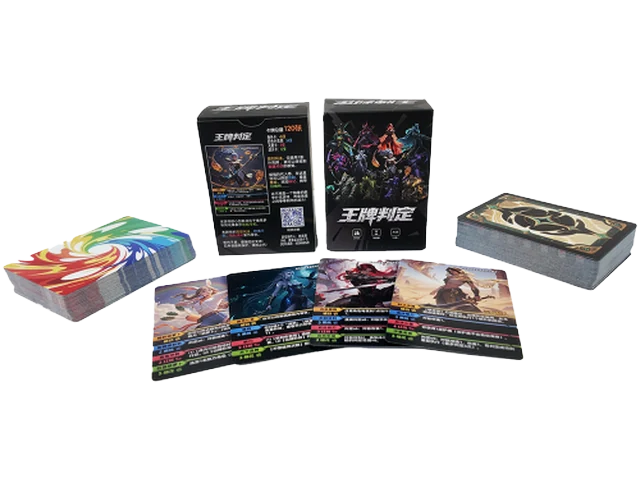 Custom board game card deck for creator and publisher projects