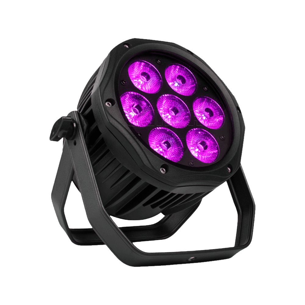 SHEHDS Водонепроницаемый светодиодный Par-свет 7x12 Вт RGBW / 7x18 RGBWA+UV