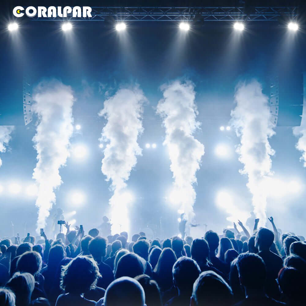 CORALPAR Водонепроницаемый светодиодный COB-свет 200 Вт холодный и тёплый белый Par-свет алюминиевый сплав