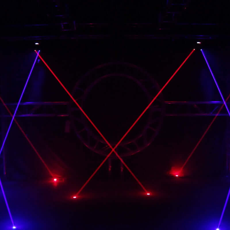 SHEHDS Лазерный сканер 3D RGB / RGB 3000 мВт DMX подвесной