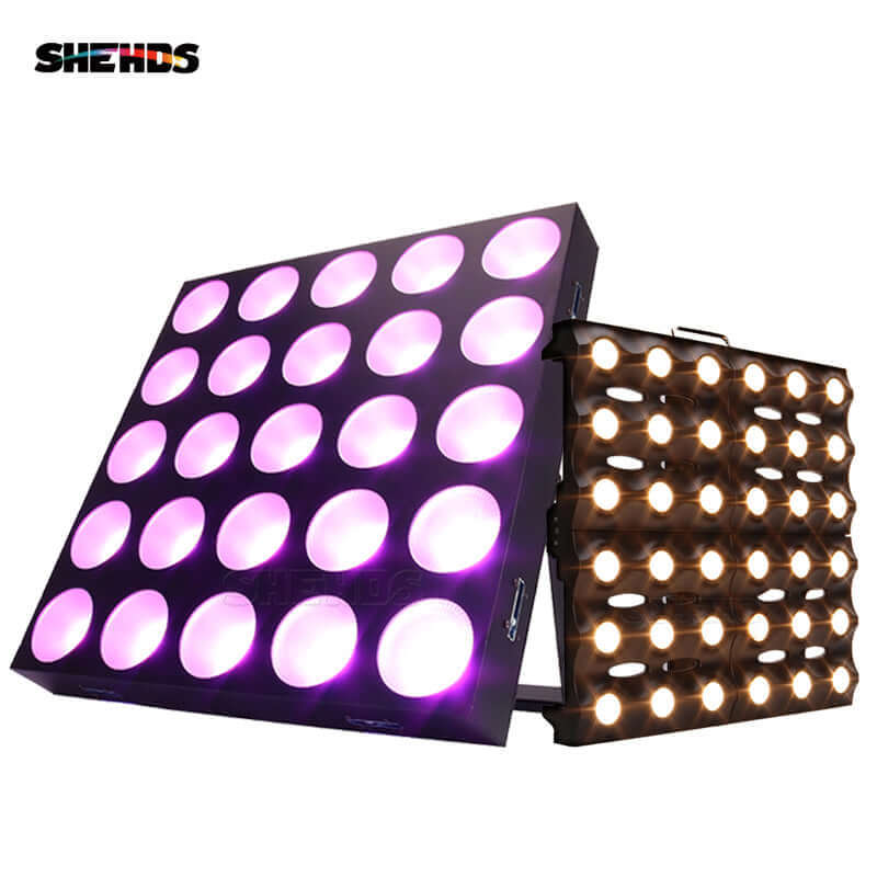 SHEHDS Светодиодный матричный блайндер 25x30 Вт RGBW