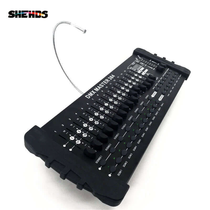 SHEHDS Пульт DMX 384 контроллер консоль 512 DMX для сценического освещения