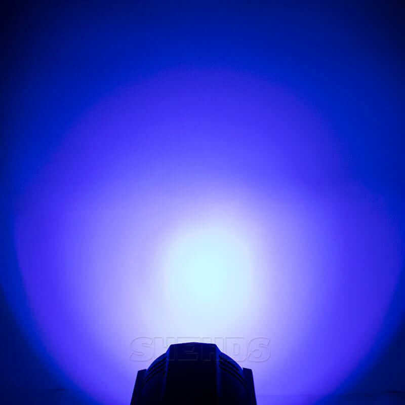 SHEHDS Светодиодный COB Blinder Par 200 Вт RGBWA+UV 6in1 со шторками