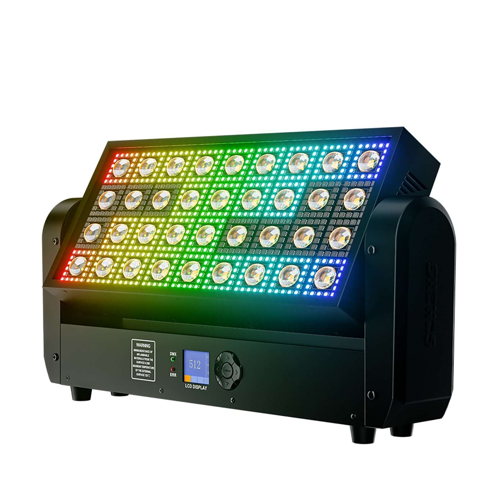 SHEHDS Светодиодный стробоскоп 200 Вт 36 LED 5050RGB 0.3 Вт Wash подвесной для DJ