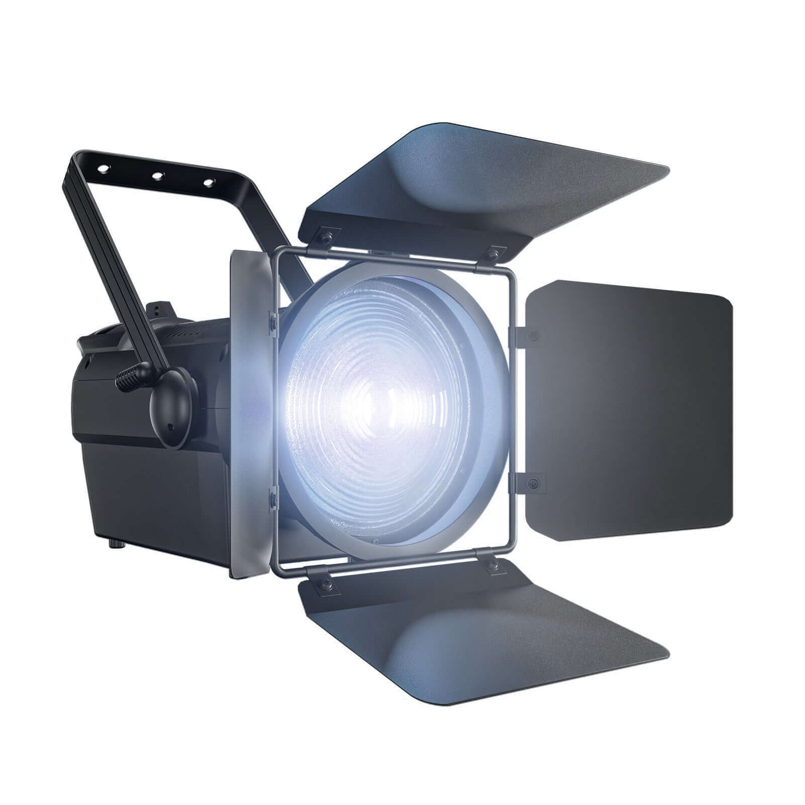SHEHDS Прожектор Fresnel 250/350 Вт RGBWAUV/RGBLAC/RGBW/RGBL/тёплый+холодный белый со шторками и стробоскопом Pulse