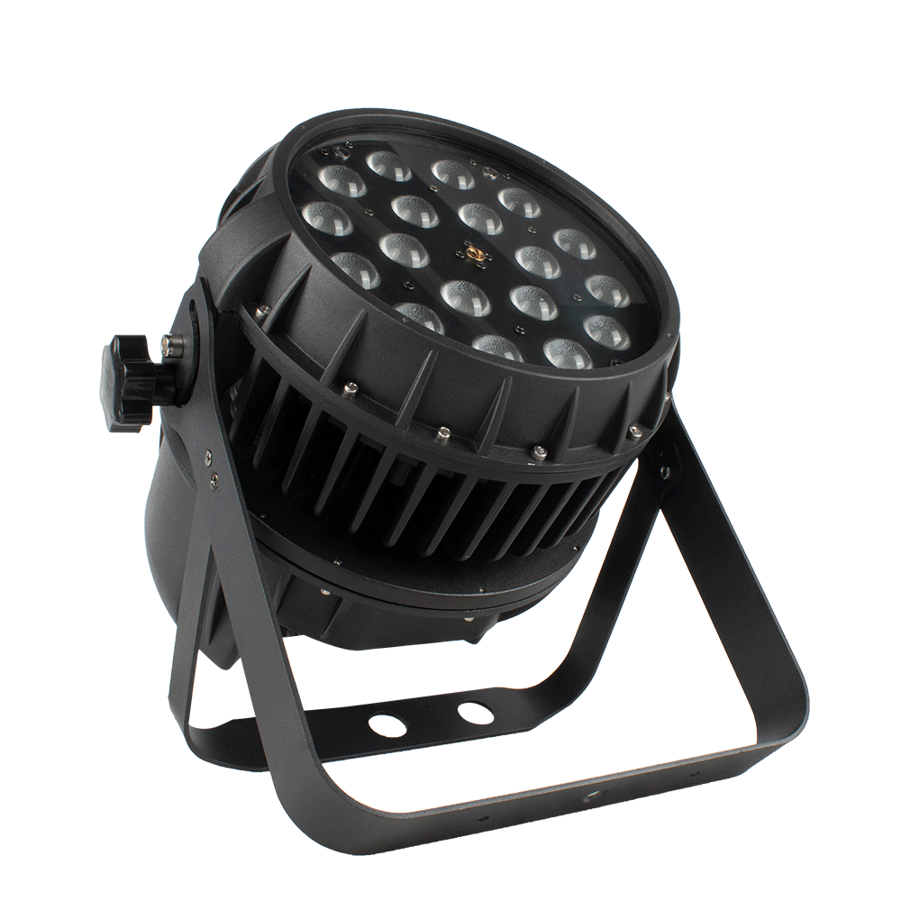 SHEHDS IP65 Водонепроницаемый светодиодный Par-свет зум 18x18 Вт 6in1 RGBWA+UV