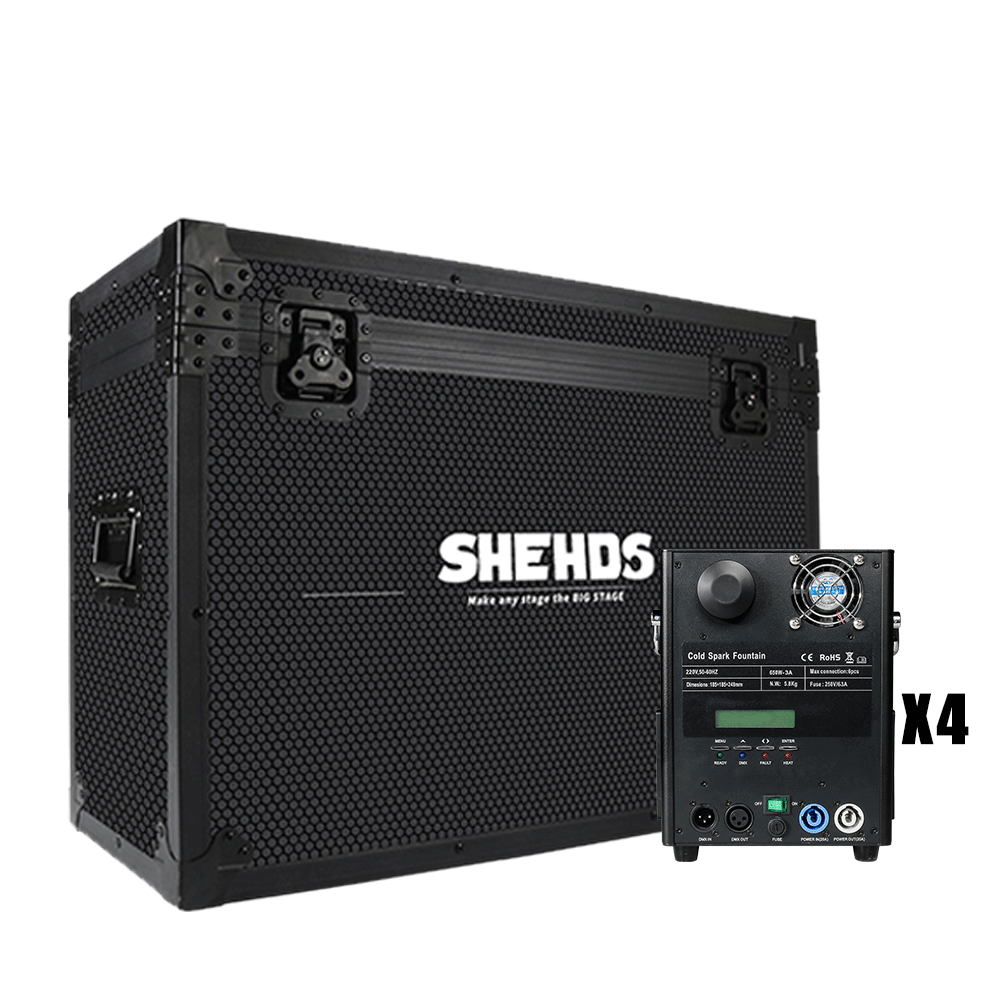 SHEHDS Беспроводная холодная искра-фейерверк машина 650 Вт