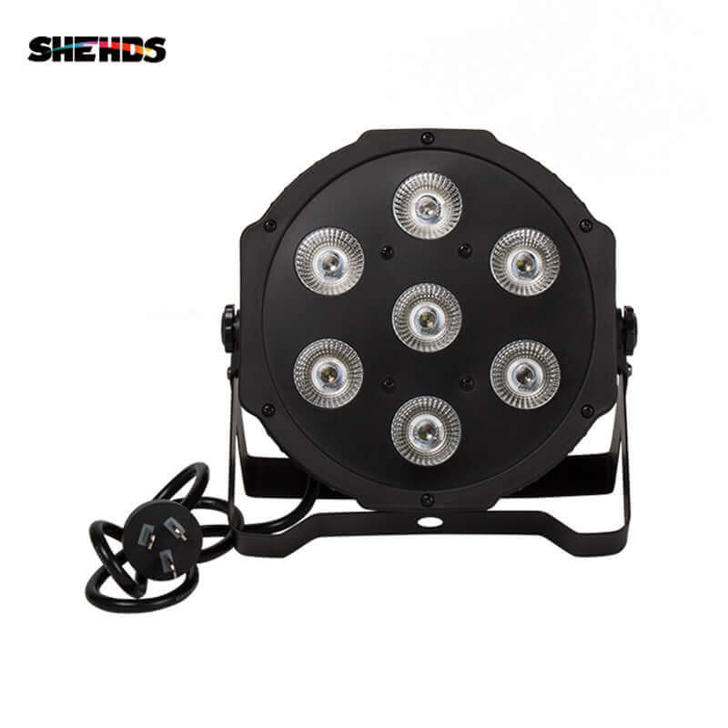 SHEHDS Светодиодный Par-свет 7x12 Вт RGBW для церкви и свадьбы