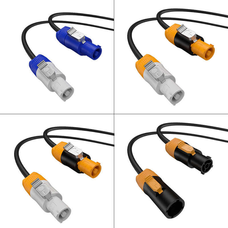 Соединительные кабели питания IP65 водонепроницаемые / стандартные Powerlink
