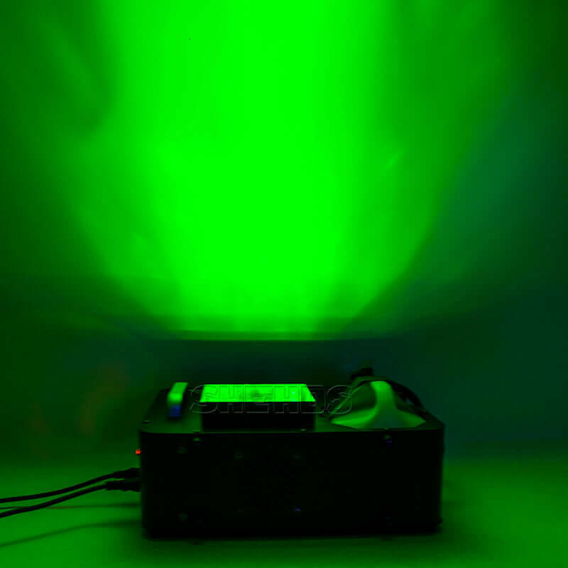 SHEHDS Дымовая машина 1500 Вт с 24x9 Вт RGB светодиодами
