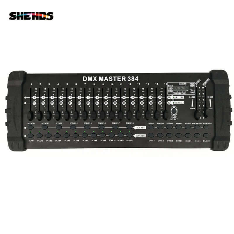 SHEHDS Пульт DMX 384 контроллер консоль 512 DMX для сценического освещения