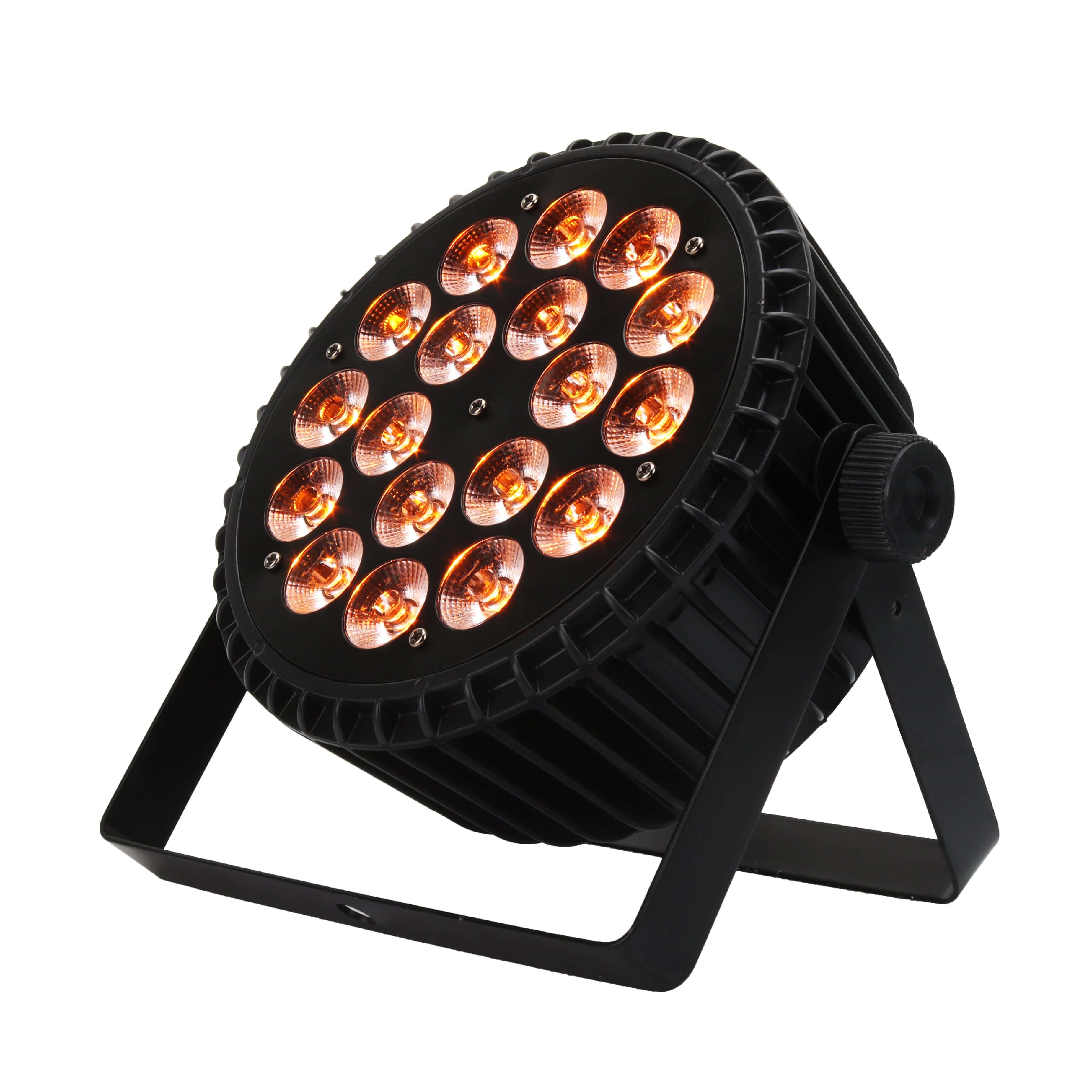 SHEHDS Алюминиевый плоский светодиодный Par-свет 18x18 Вт DMX512 DJ Par Cans Wash