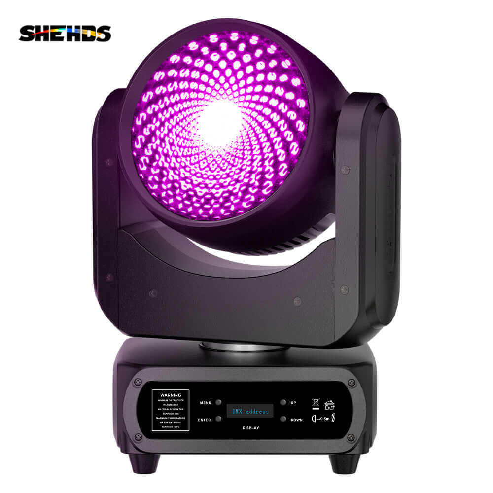 SHEHDS Светодиодный Wash подвесной прожектор 120 Вт RGBW – фильтр CTO, высокая насыщенность